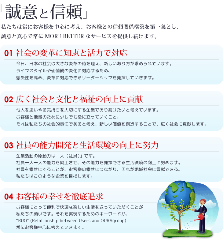 小浦石油の企業理念